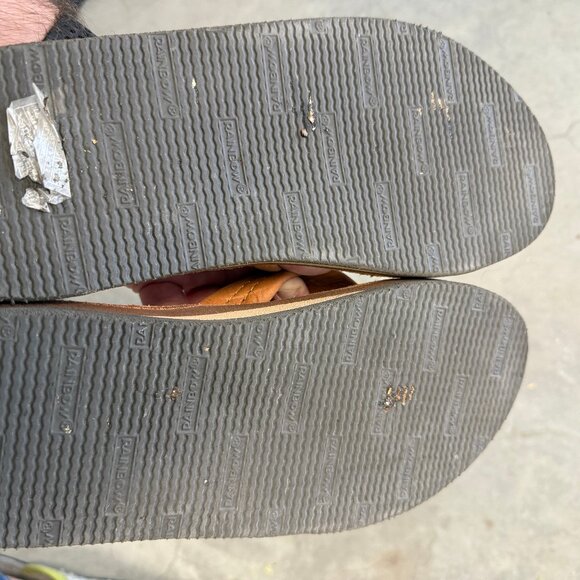 Mens Single Layer Rainbow Sandals - Picture 2 of 2